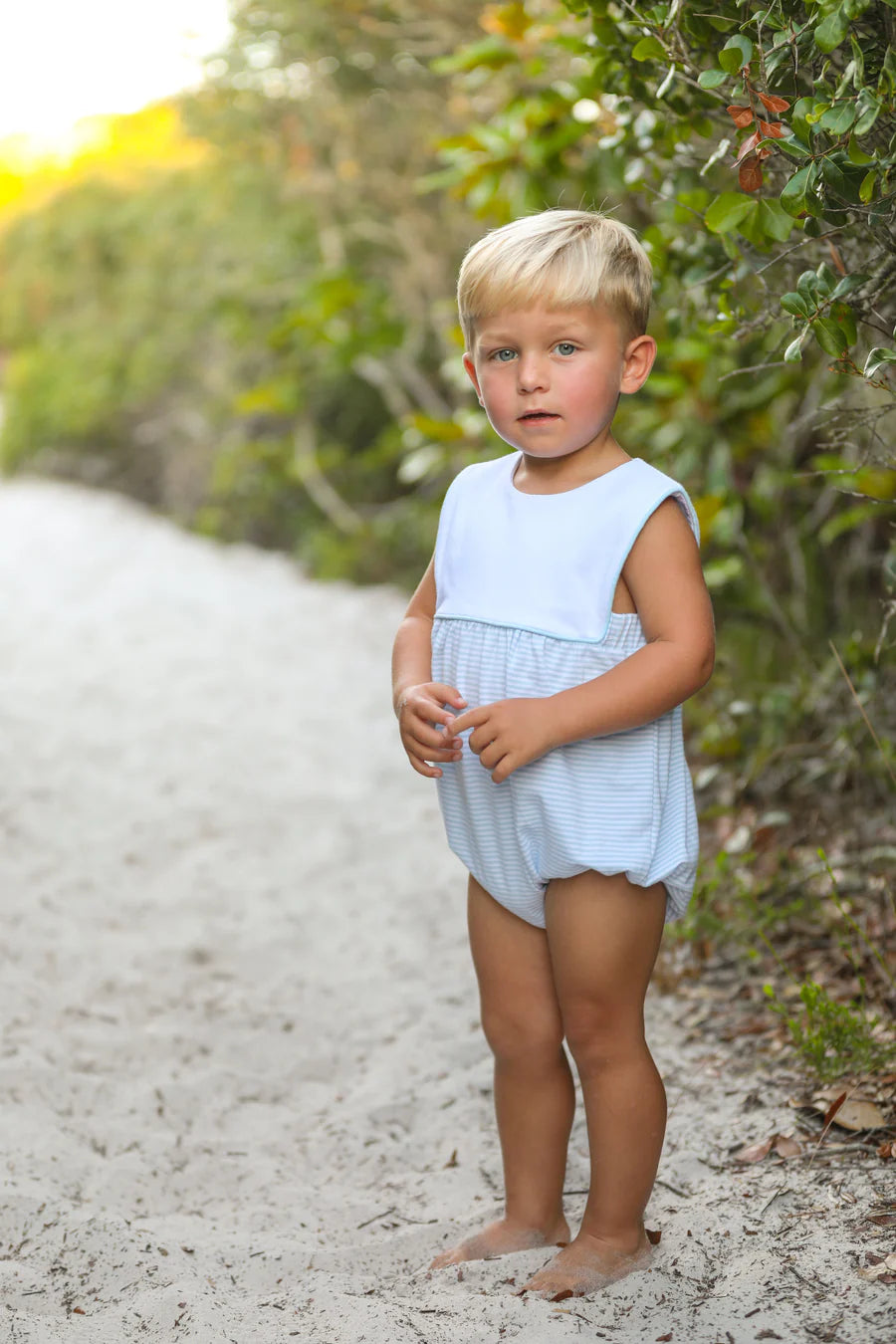 Noah Bubble Light Blue Stripe from Trotter Street Kids