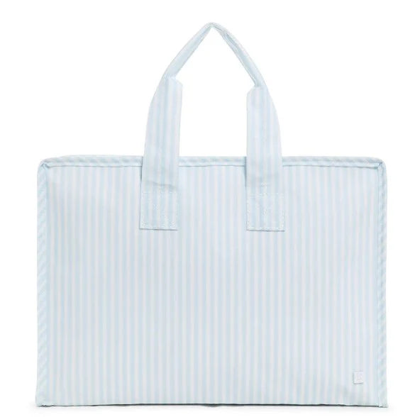 OVERNITE TOTE - PIMLICO STRIPE BLUE