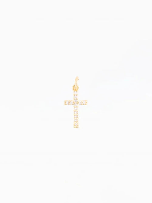 Thea Charm | Pave Cross