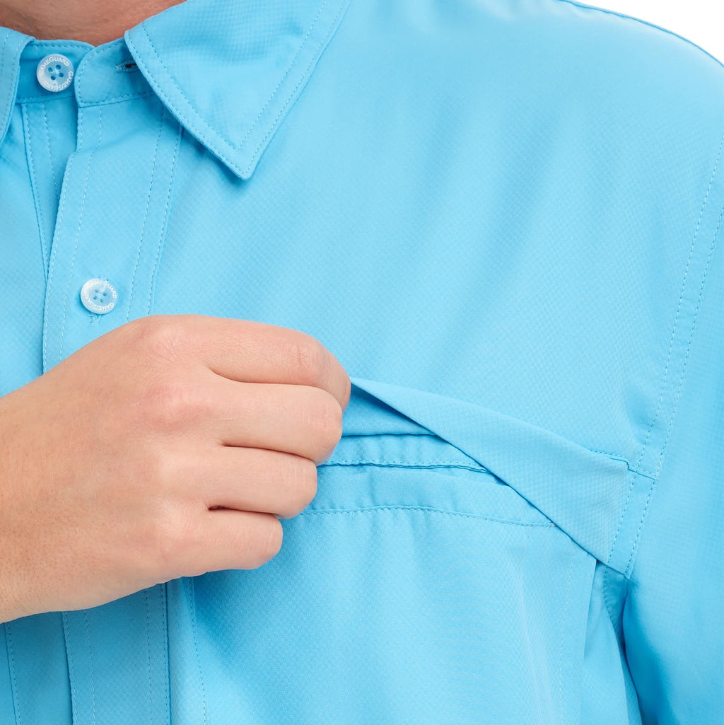BlueWave Explorer Microfiber Fishing Shirt by GameGuard