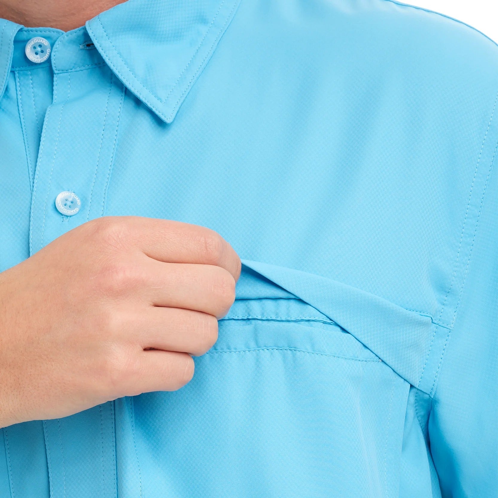 BlueWave Explorer Microfiber Fishing Shirt by GameGuard