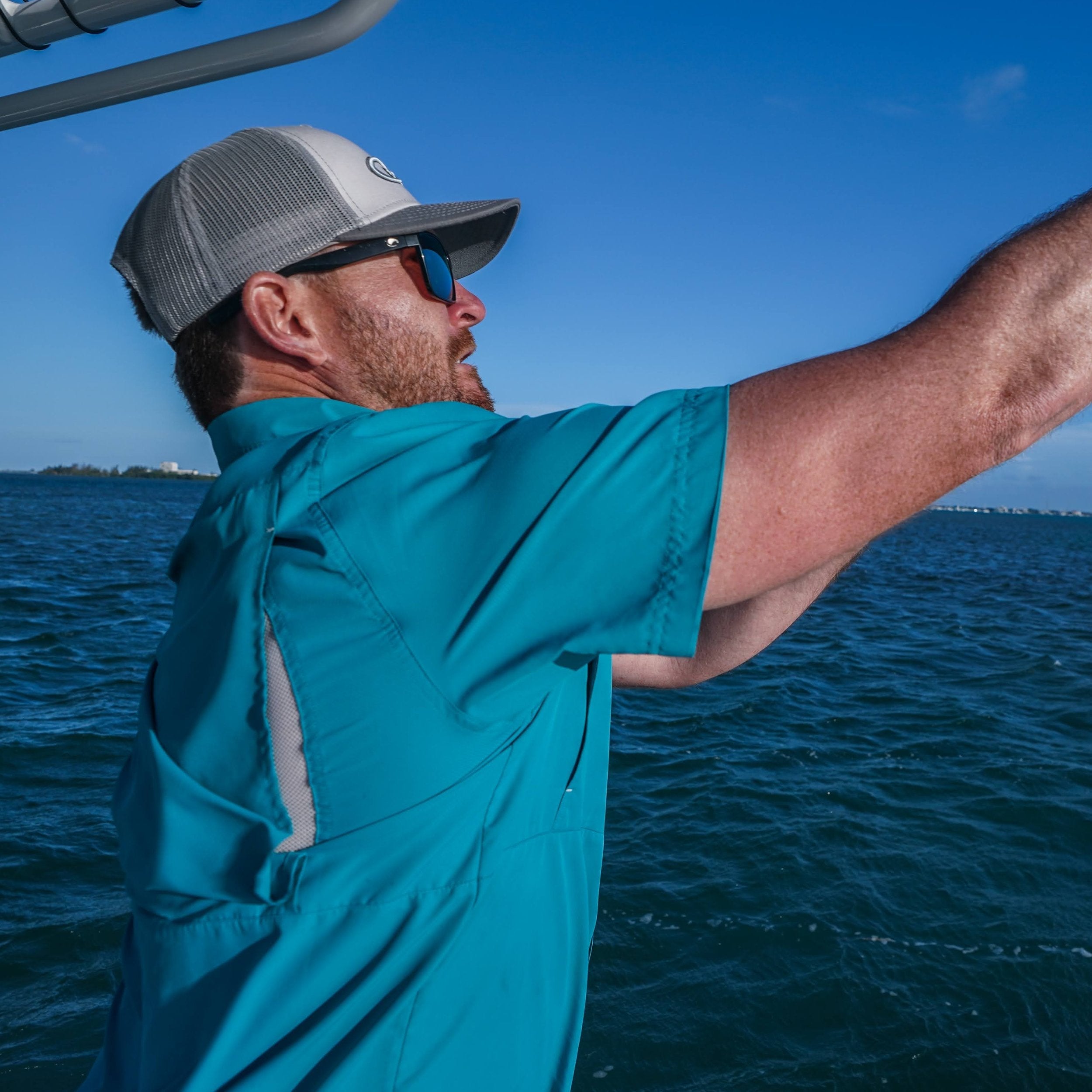Mahi Blue Microfiber Original Shirt by GameGuard