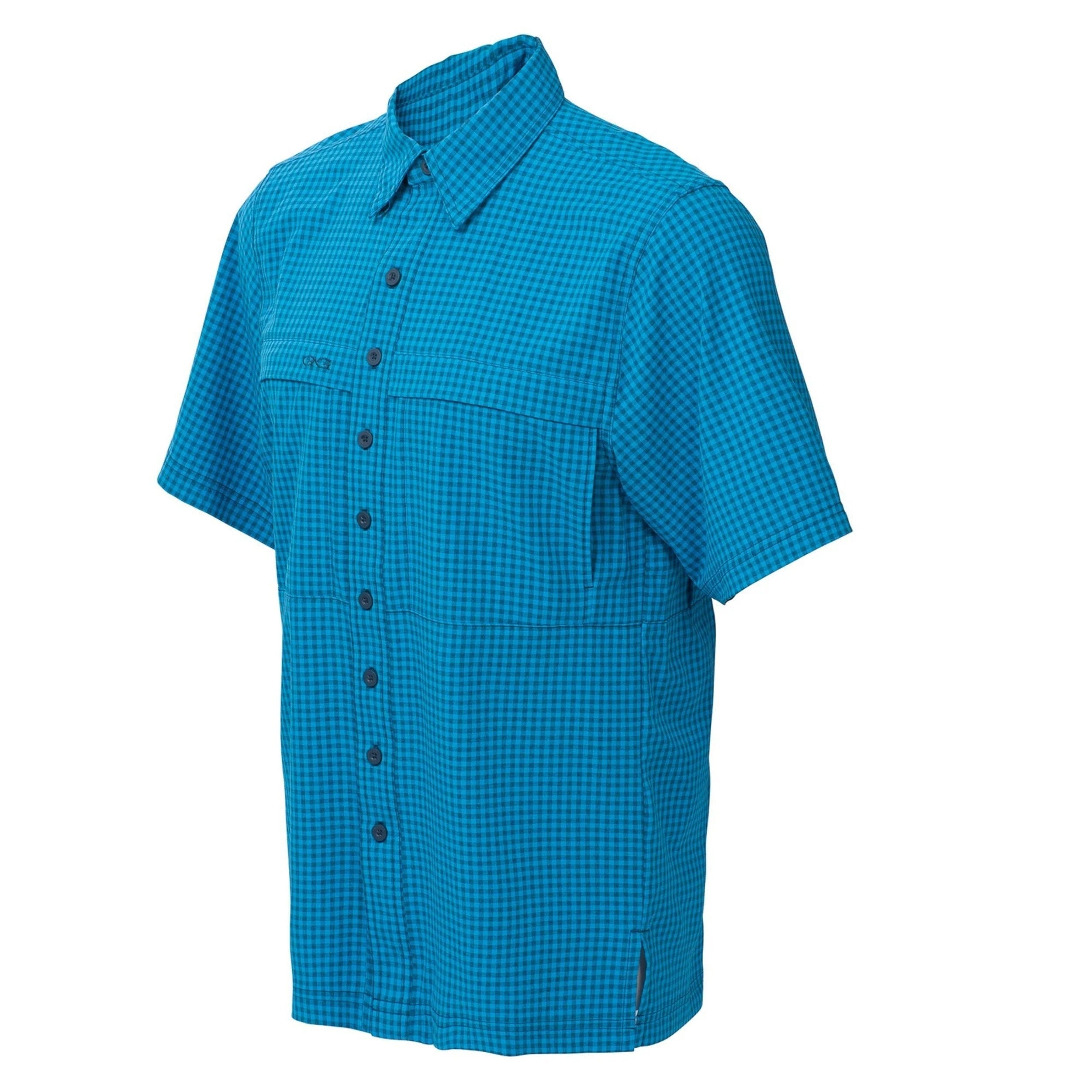 Atlantic Blue TekChek  Microfiber Shirt by GameGuard
