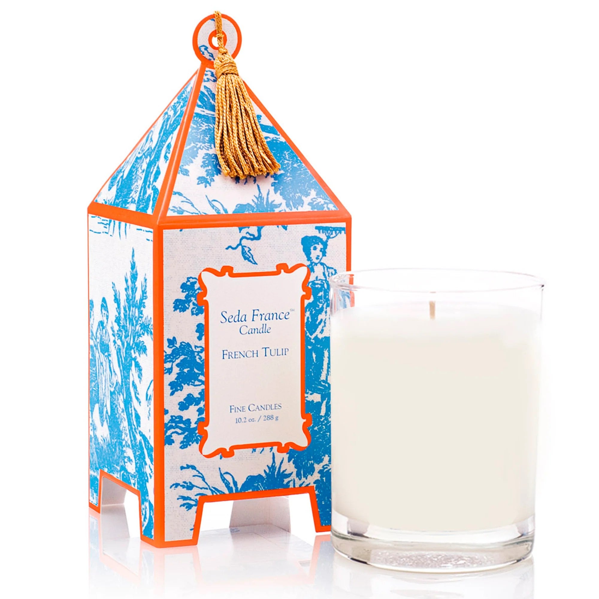 Seda France French Tulip 10oz Pagoda Candle