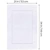 White Luxury Thick Cotton Terry Bathmat with Monogram
