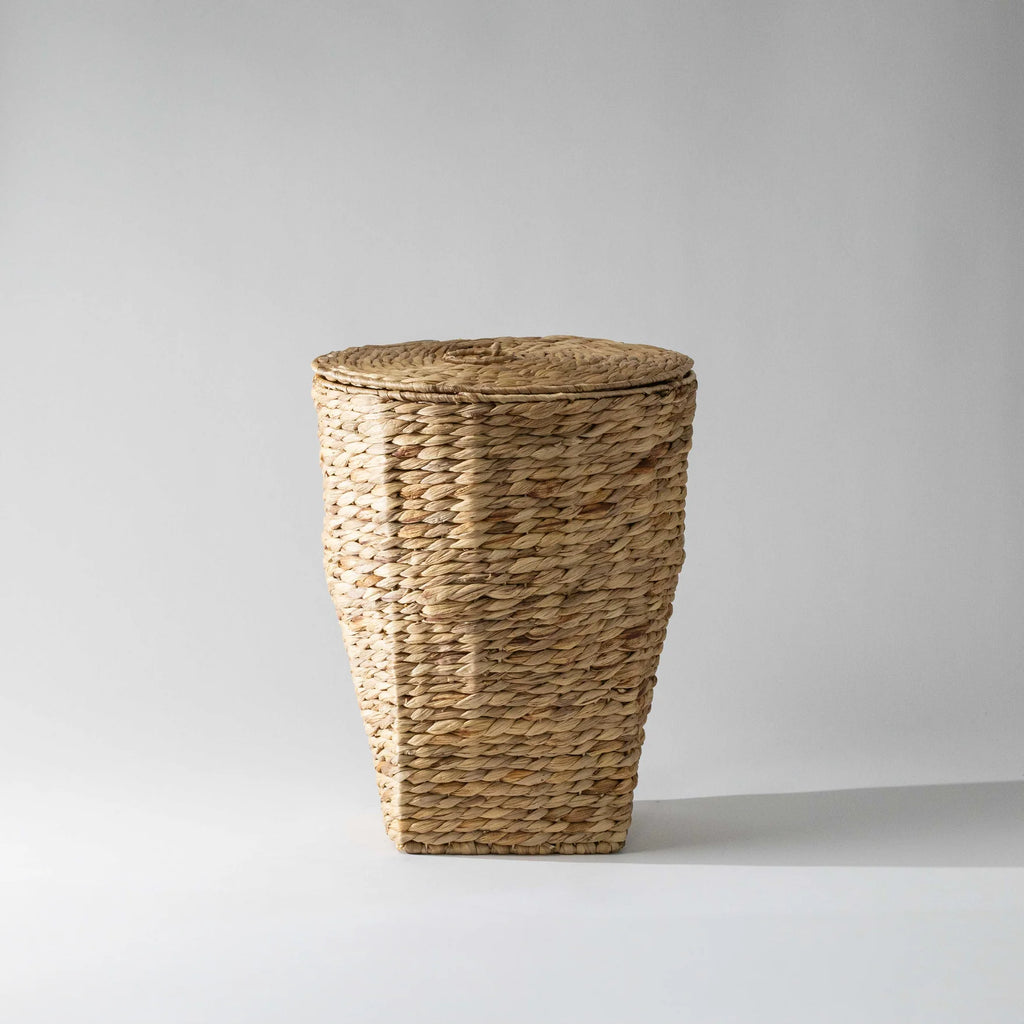 Hand Woven Basket with Lid