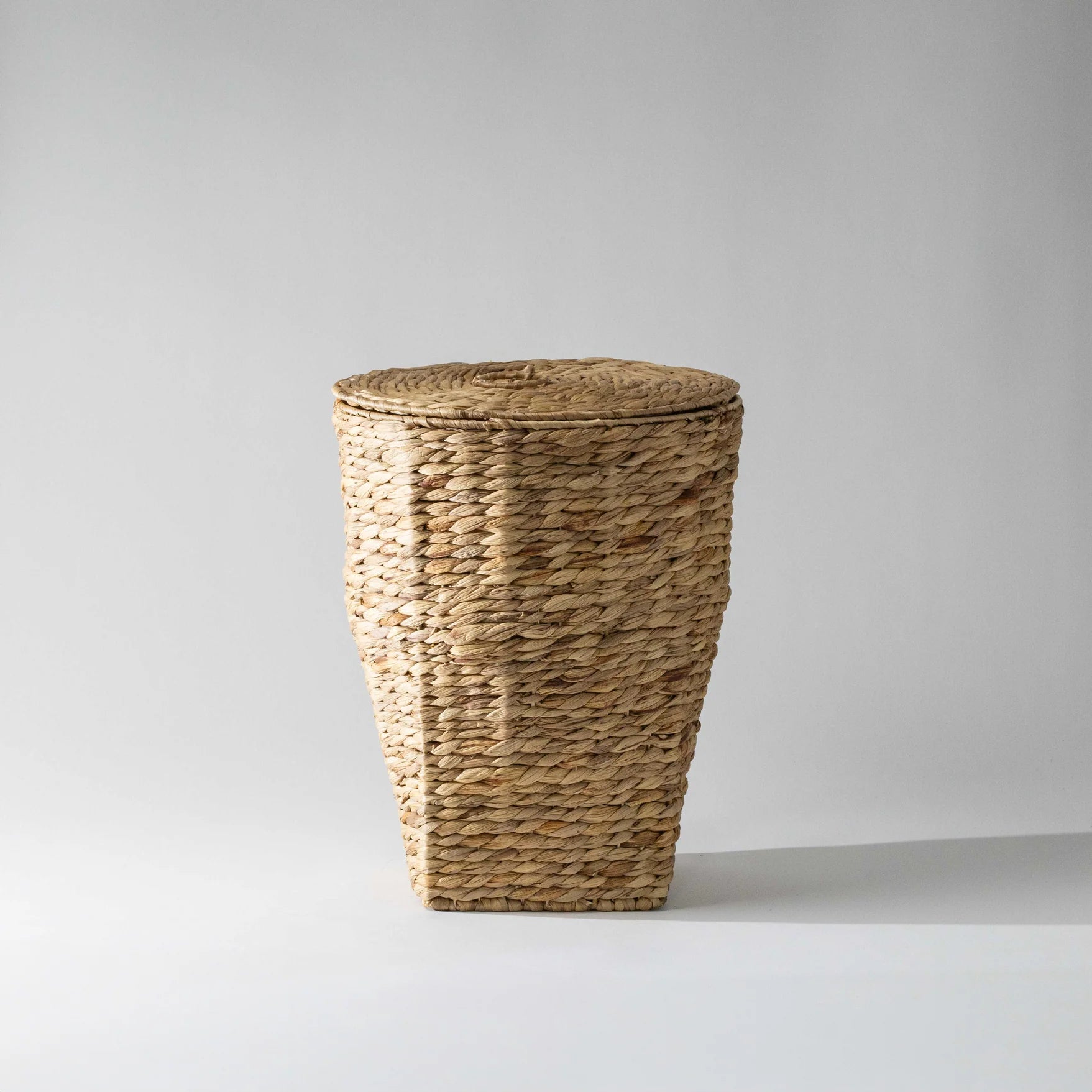 Hand Woven Basket with Lid