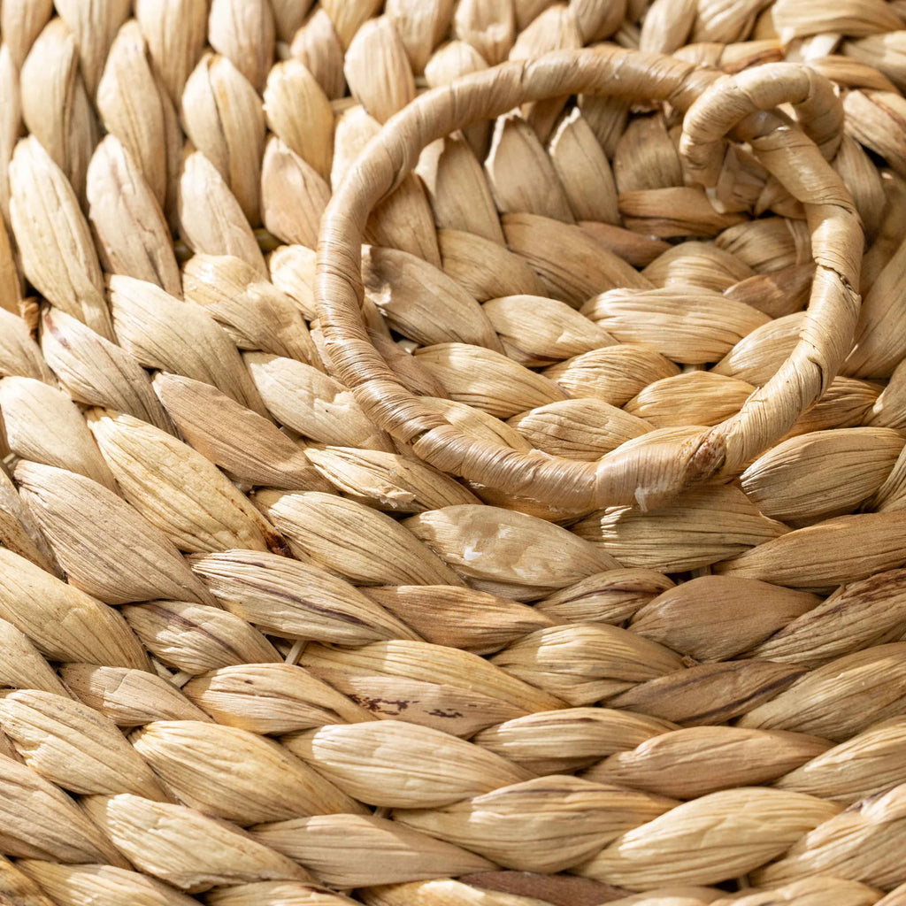 Hand Woven Basket with Lid