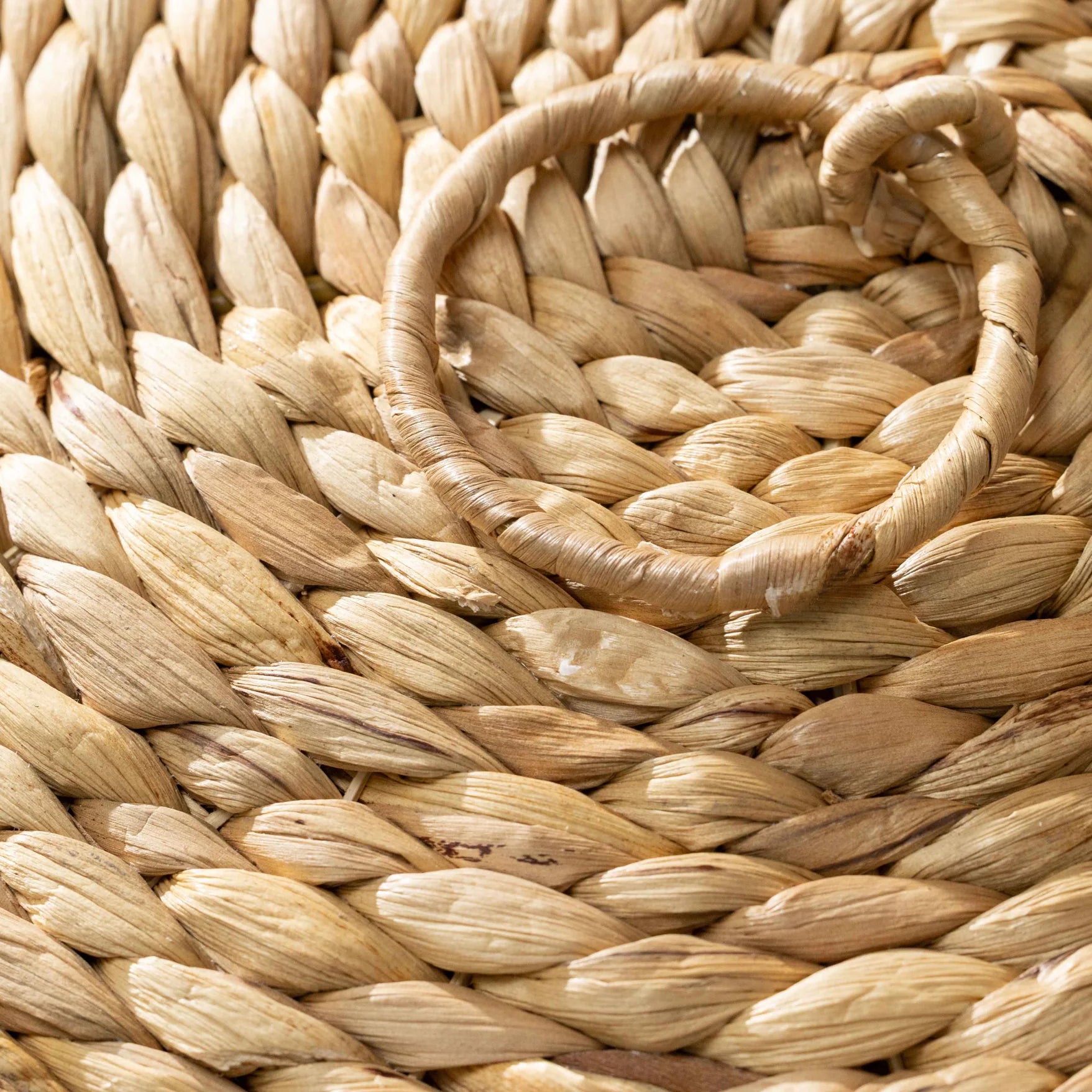 Hand Woven Basket with Lid
