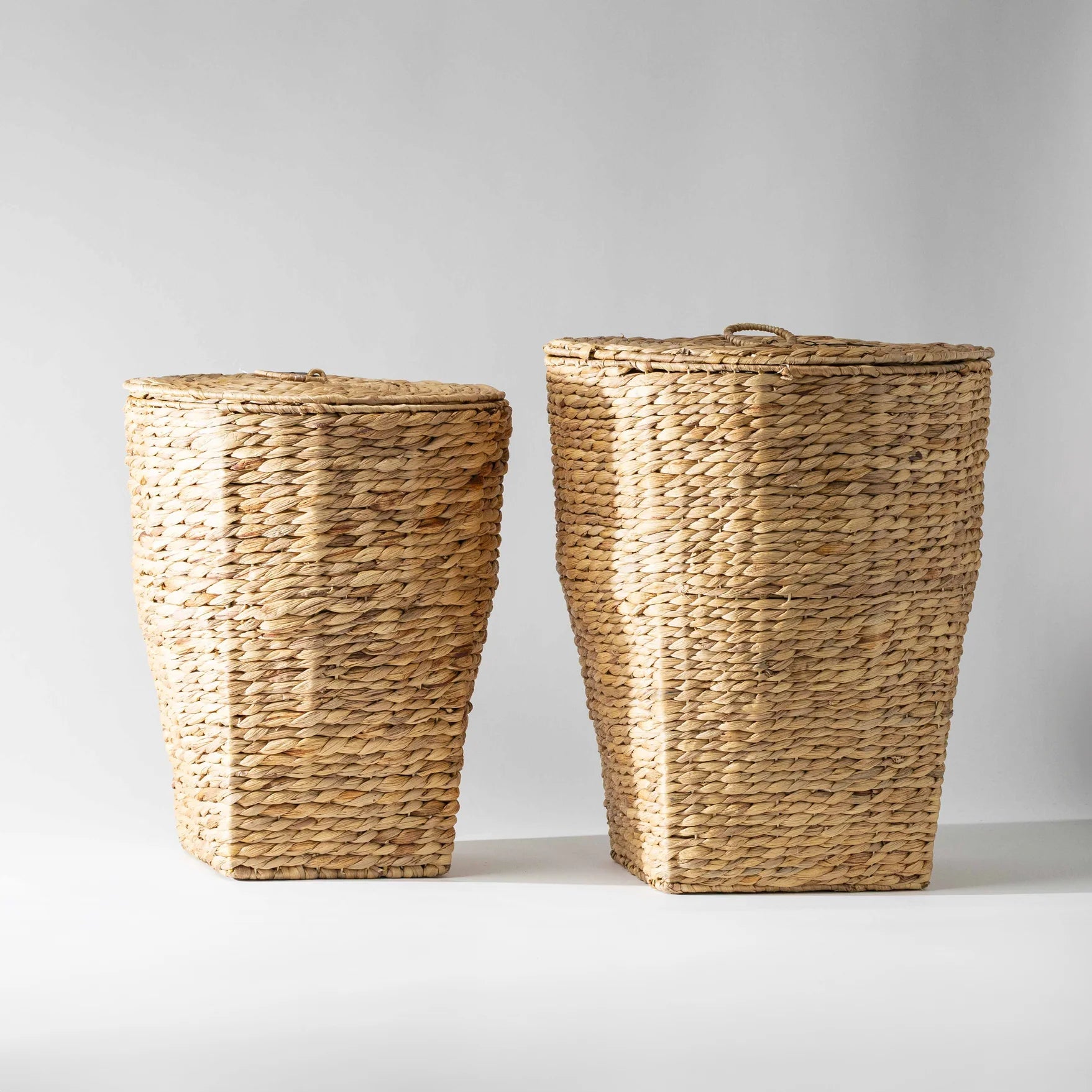 Hand Woven Basket with Lid