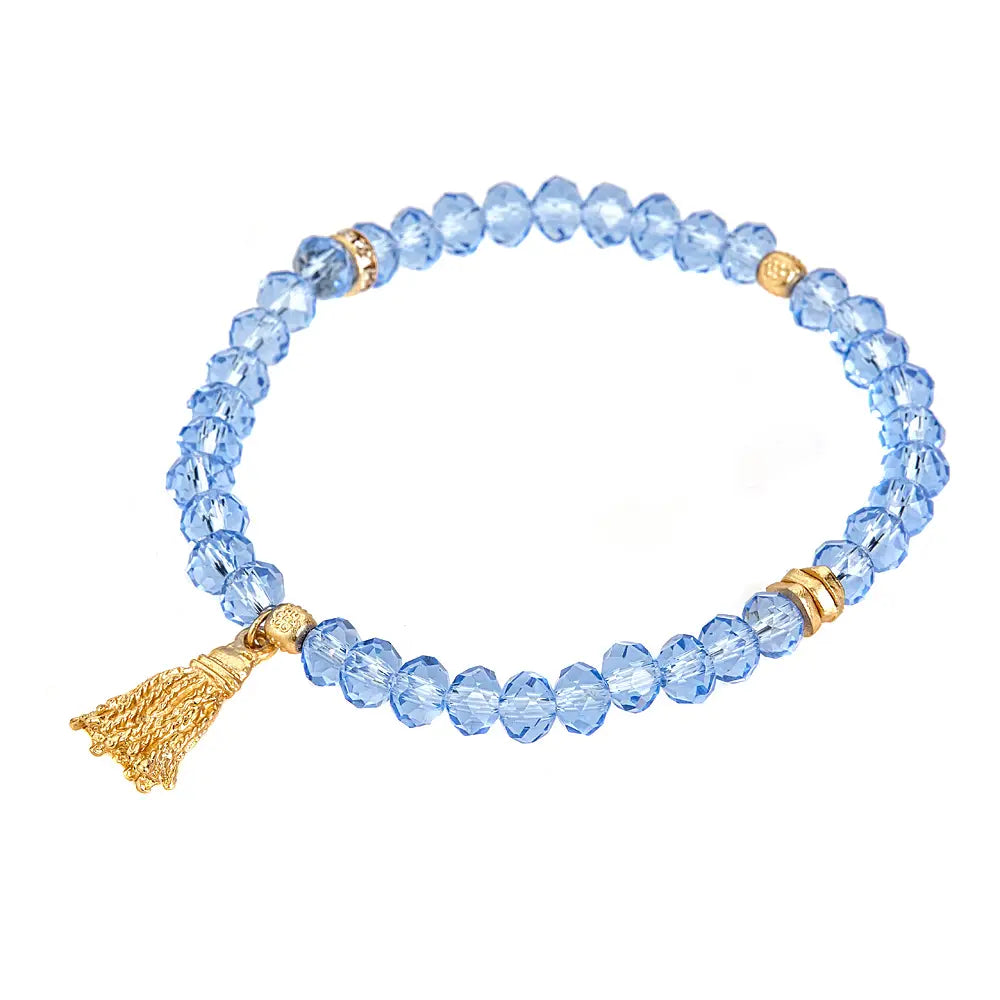 Single Strand Zoe Stretch Bracelet