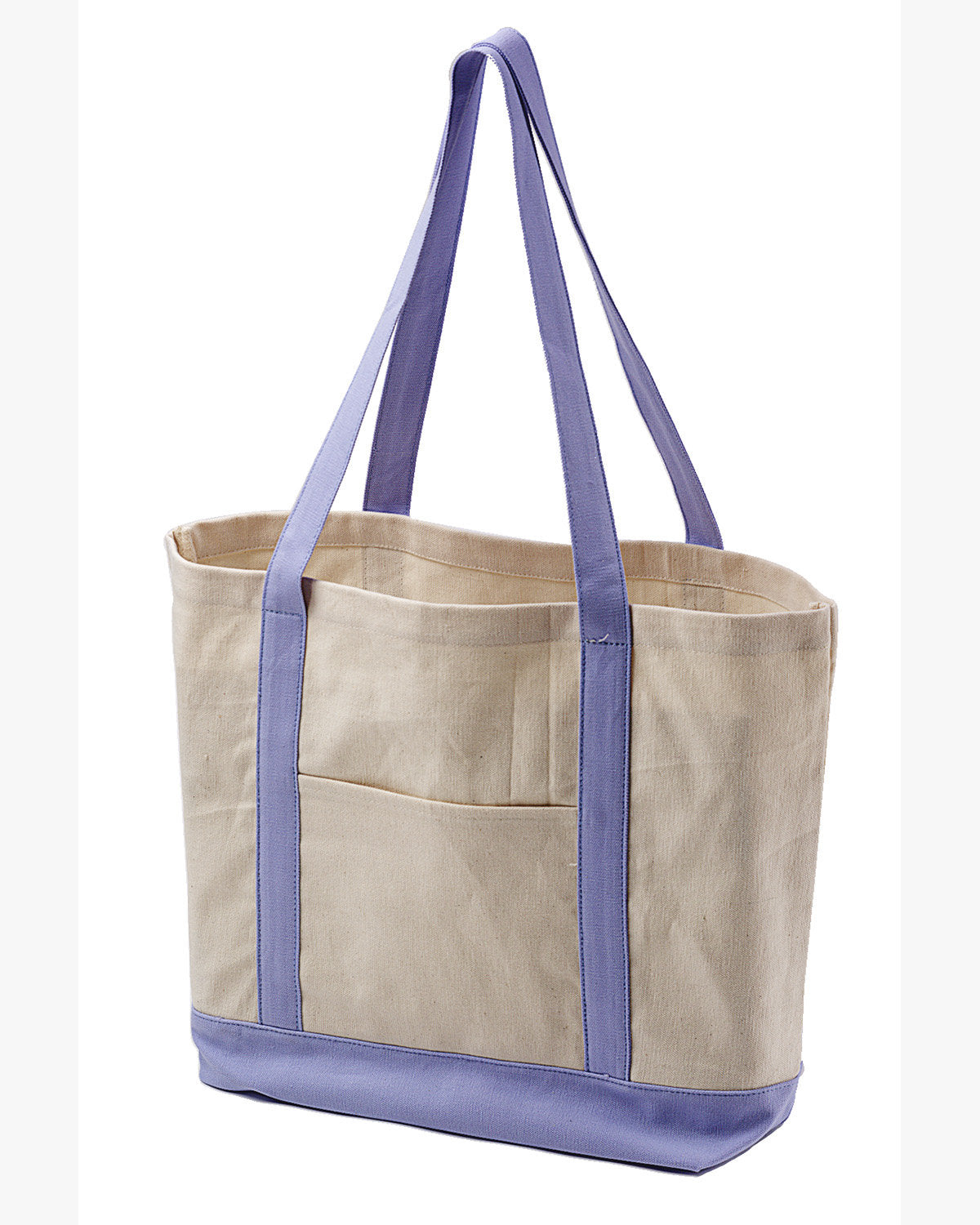 Canvas Boat Tote with Optional Monogram