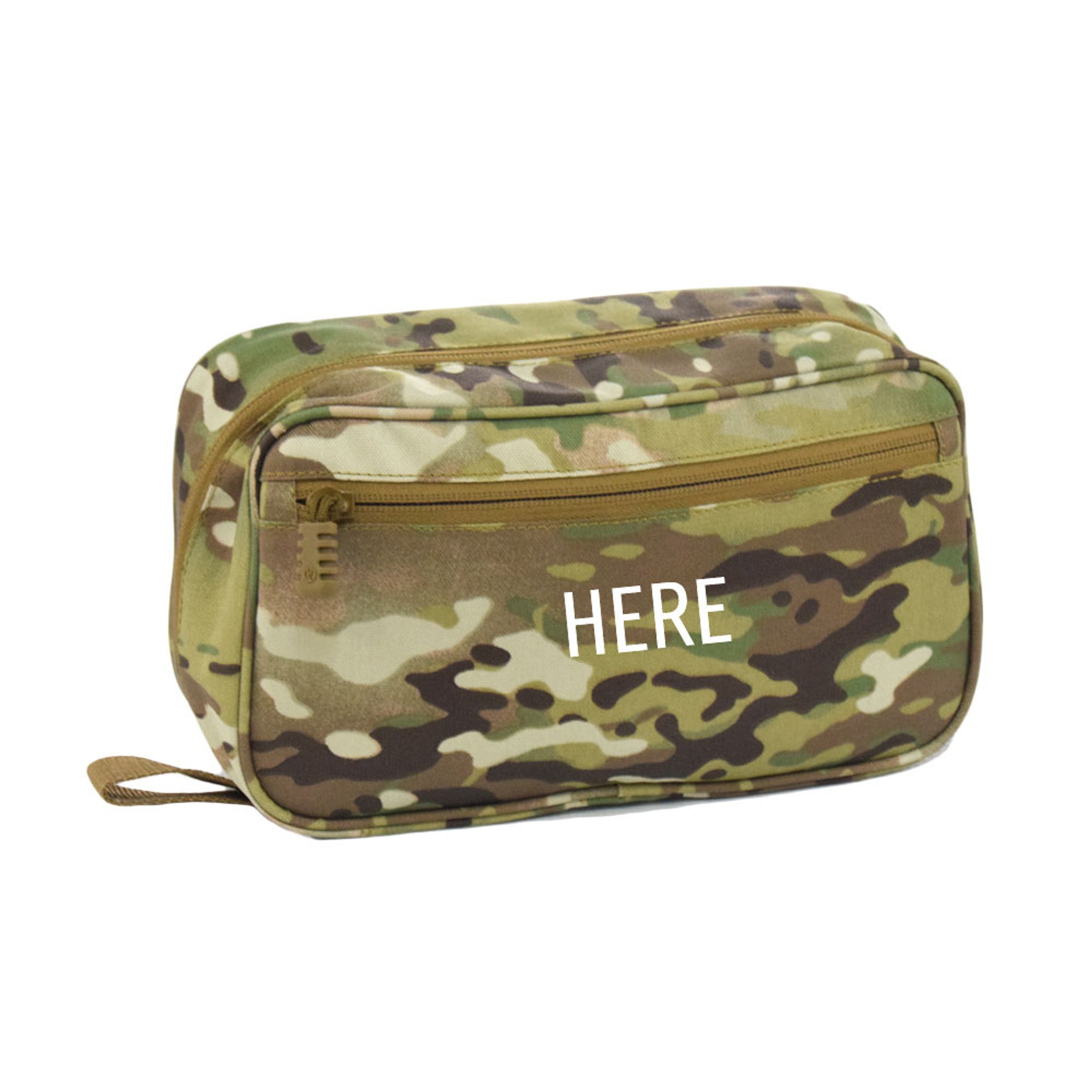 Camo Concho Hanging Toiletry Bag