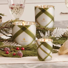 Frasier Fir® Frosted Plaid Medium Candle