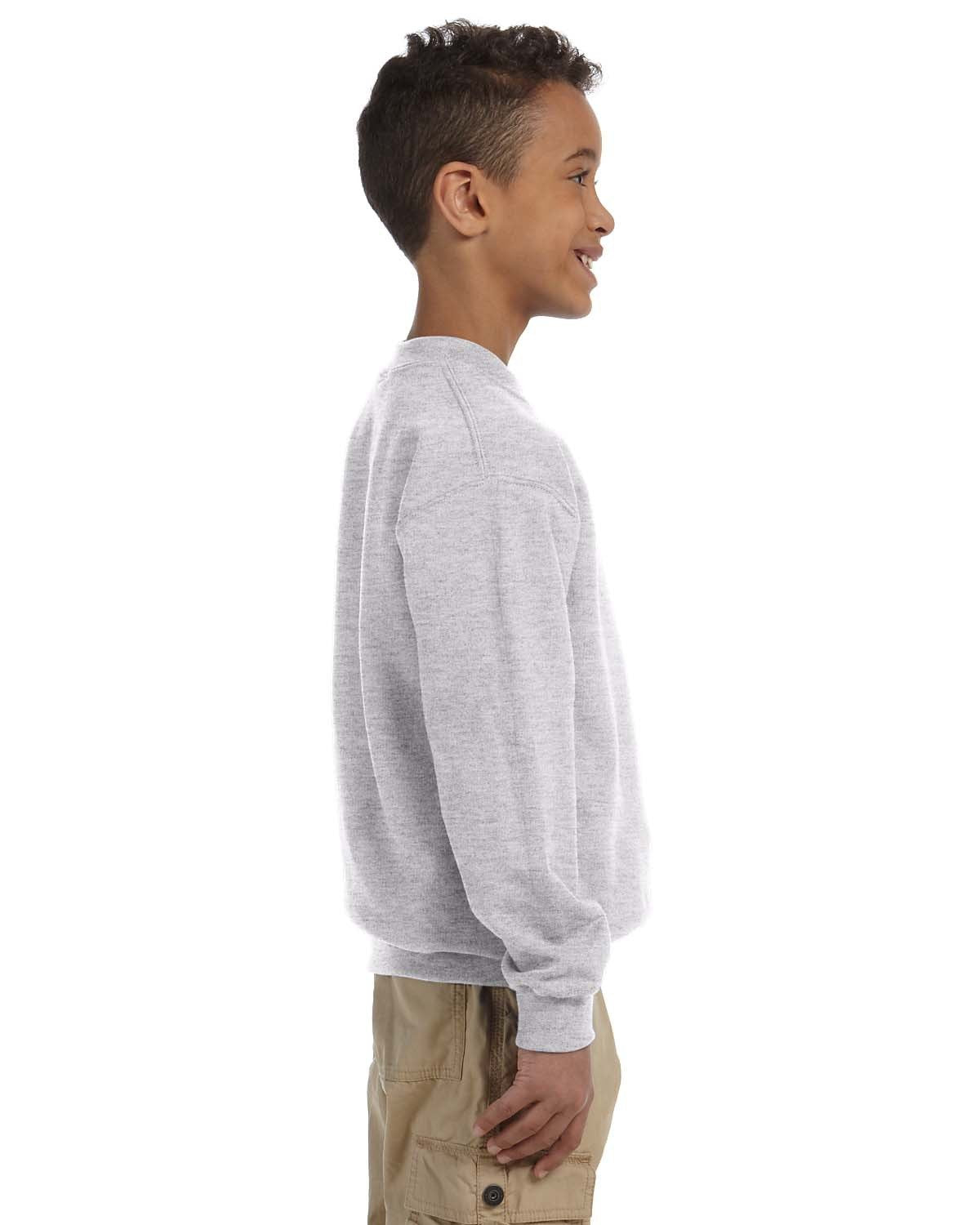 Youth Heather Grey Monogrammed Sweatshirt