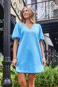 Stacey Dress in Blue by Mary Square