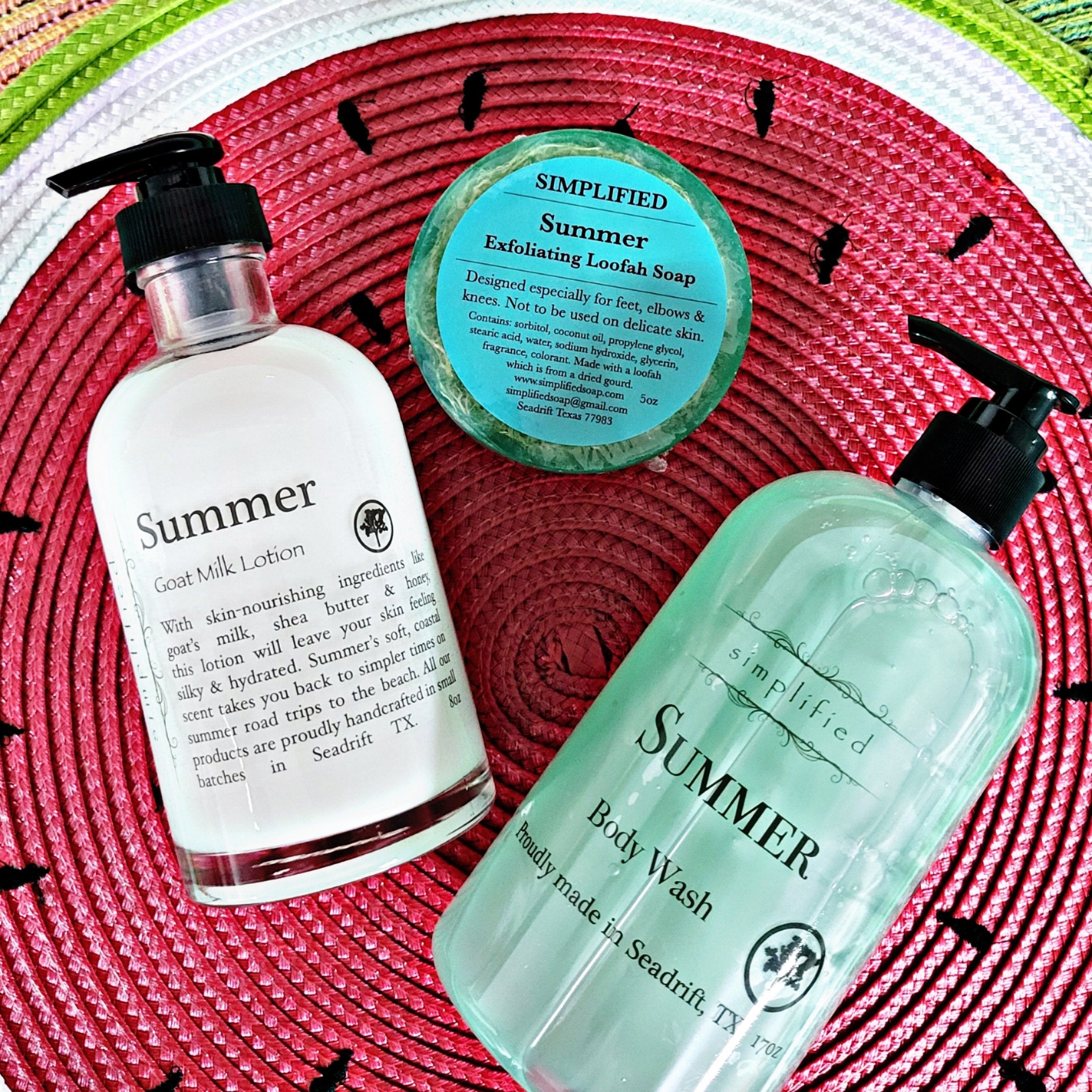 Summer 17oz Body Wash by Simplified Soap
